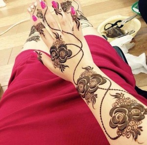 Girls Eid Mehndi Design