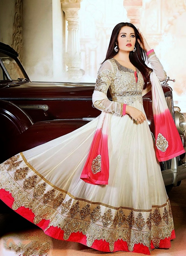 beautiful anarkali dress designs